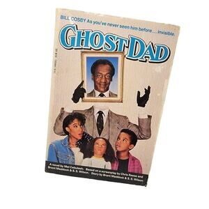 Vintage Children's Books, 90s Bill Cosby "Ghost Dad" Paperback Story Book